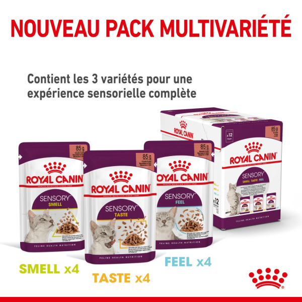 Animalerie Centrale - Royal Canin - Sensory™ Taste En Sauce