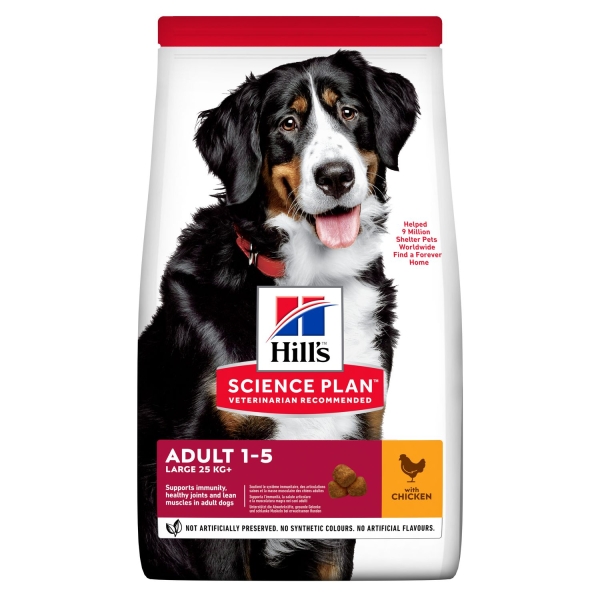 Animalerie Centrale - Hill'S Science Plan Aliment Pour Chien Adulte De Grande Race Au Poulet
